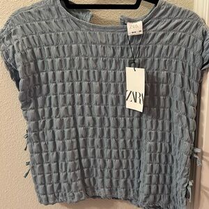 TEXTURED T-SHIRT | ZARA